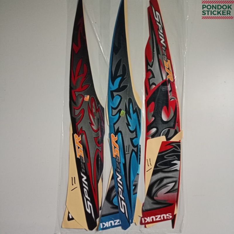 Striping Sticker Suzuki Spin SR 2011