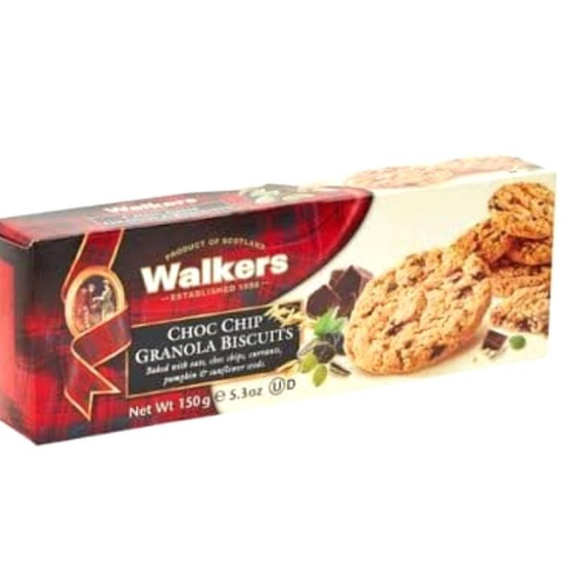 

WALKERS SHORT BREAD CHOCO CHIPS GRANOLA 150GR