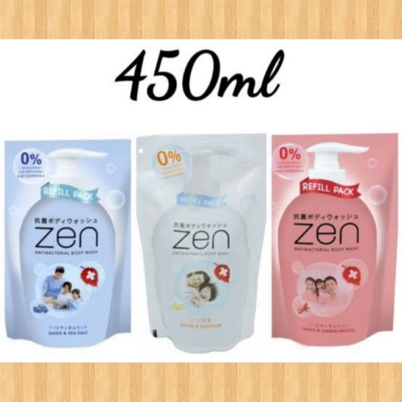 zen body wash 450ml