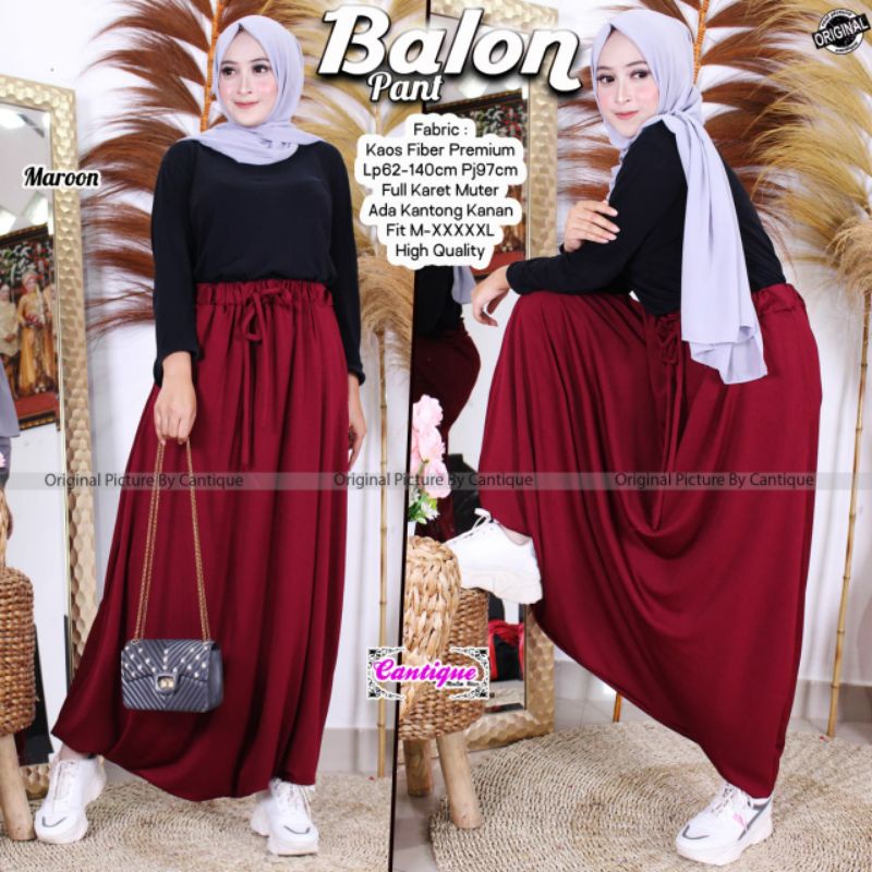 CELANA BALON PANT by Cantique