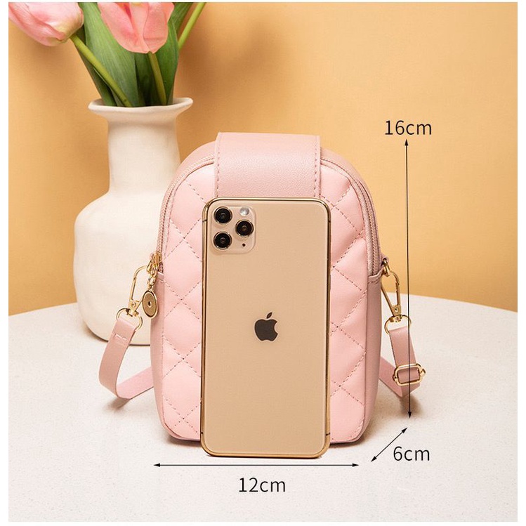 ♥DPS829♥Tas Selempang Wanita Terbaru T618 // Tas Hp Mini Kekinian // Sling Bag Hp Korea Terbaru
