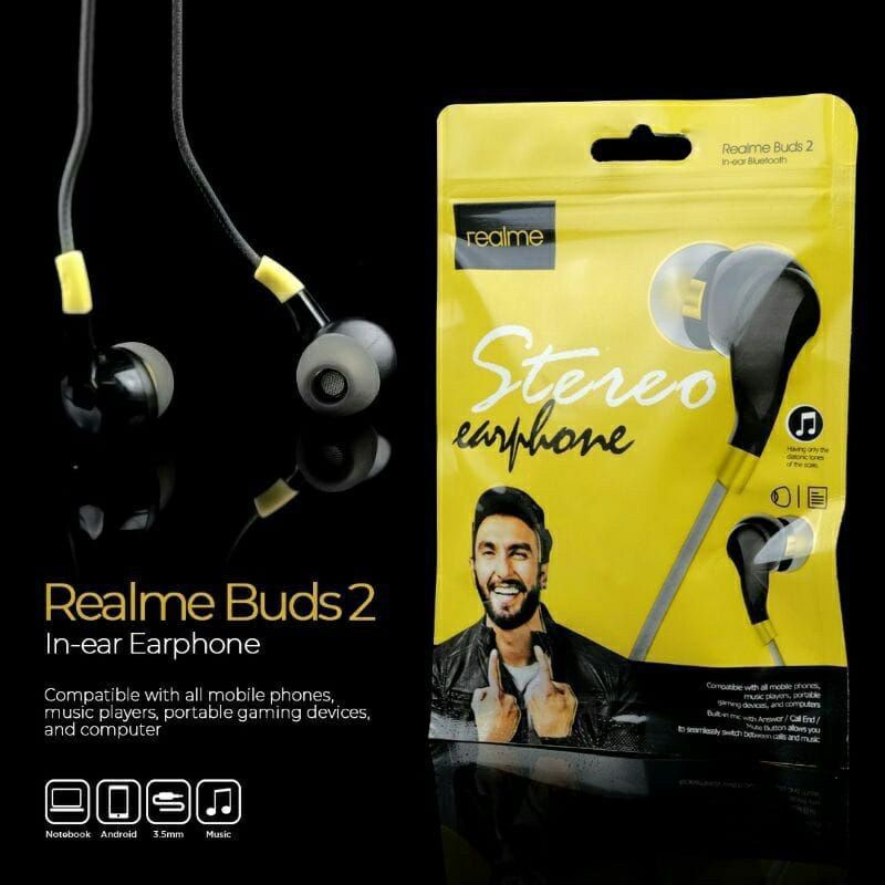 HANDSFREE HP / HEADSET MUSIC HF REALME