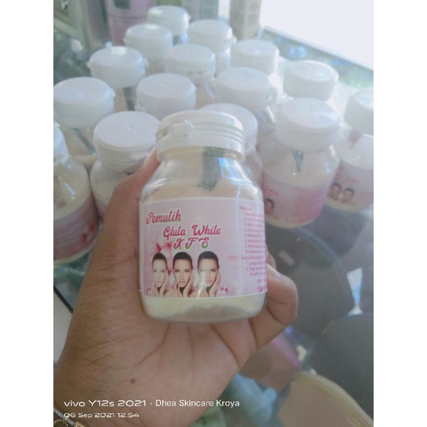 GLUTA WHITE KFS SUSU PEMUTIH TUBUH BPOM
