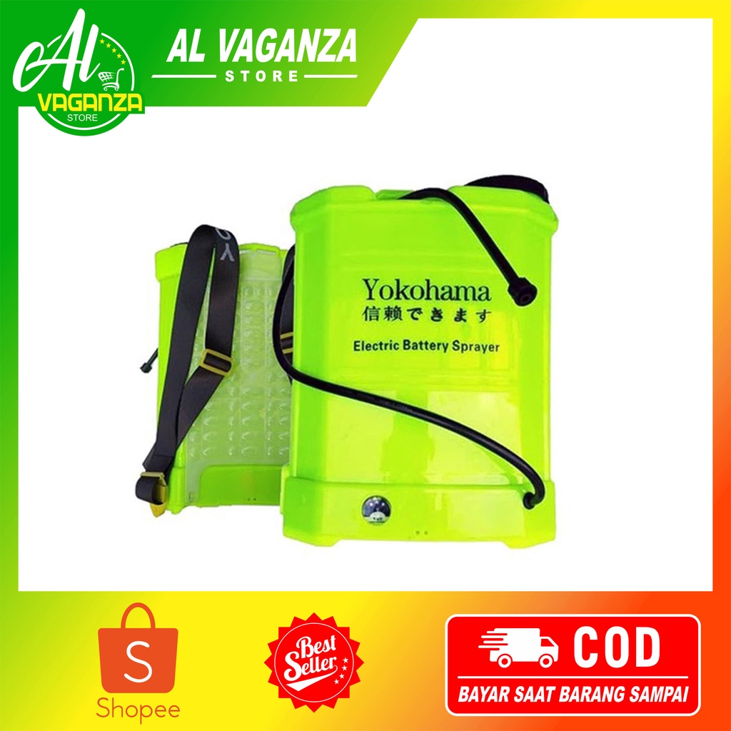 Tangki Elektrik Sprayer Yokohama Alat Semprot Hama Otomatis 16L