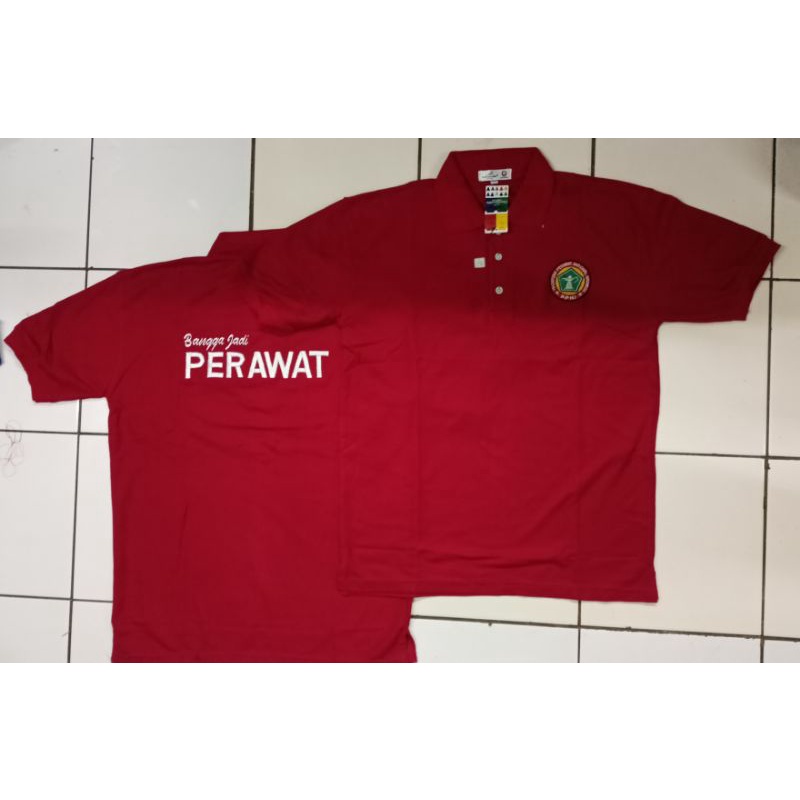 kaos polo katun PERAWAT