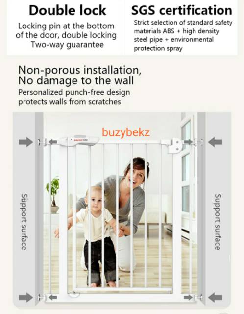 BABY SAFETY GATE BABY SAFE XY009 PAGAR BAYI ANAK BALITA SAFETY GATE PAGAR PENGAMAN BAYI