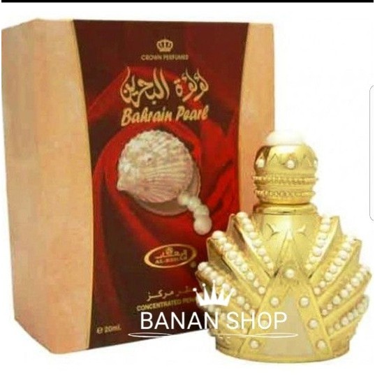 PARFUM BAHRAIN PEARL MINYAK WANGI ALREHAB PERFUME 20 ML