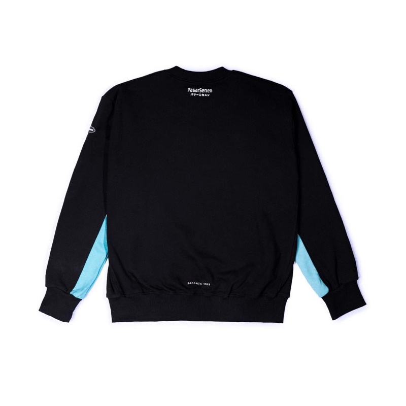 Kamengski - Pasar Senen Black Crewneck