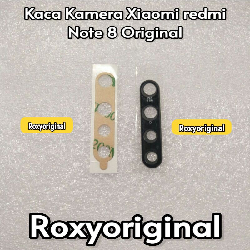 Kaca Kamera Xiaomi Redmi Note 8 Original Camera Xiaomi Lens Belakang Lense Ori