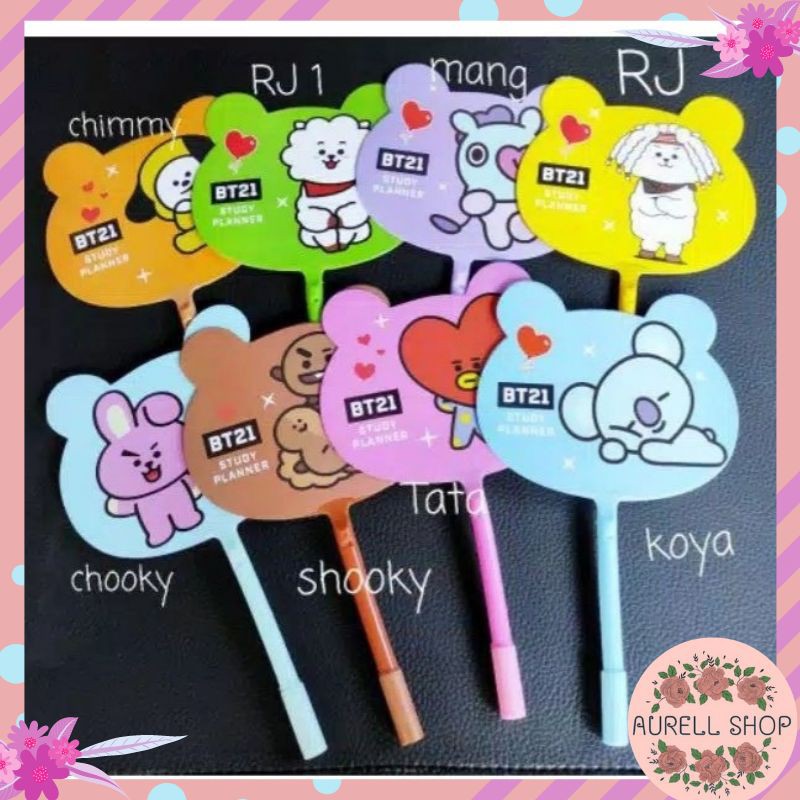 

[COD] Bolpoin Kipas/Pulpen Karakter Anak Motif Lucu Murah
