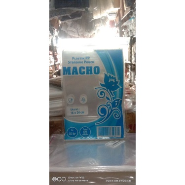 PP STANDING POUCH MACHO uk 16*24