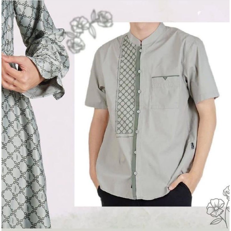 SARIMBIT SHAULA UNTUK KELUARGA BY ELZATTA GAMIS IBU DAN BAJU KOKO BAPAK