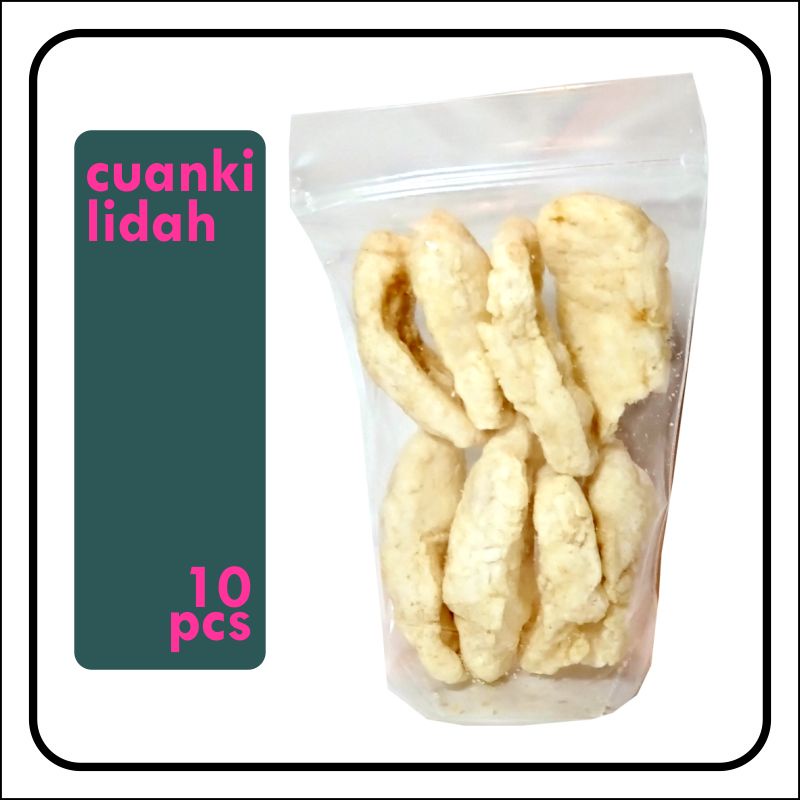 

toping keringan baso aci cuanki lidah