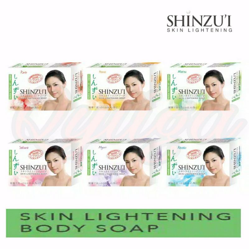 ★ BB ★ Shinzu'i Skin Lightening Barsoap 80gr - Shinzui