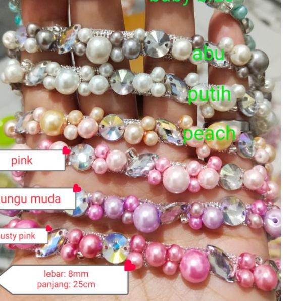 ◙ Payet mutiara rangkai 8mm ❄