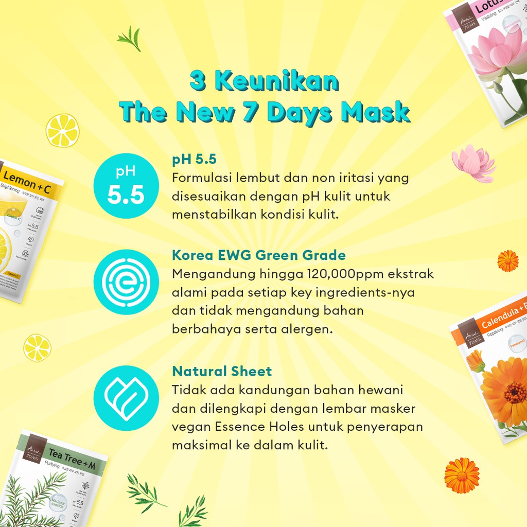 ARIUL 7 Days Mask (New)