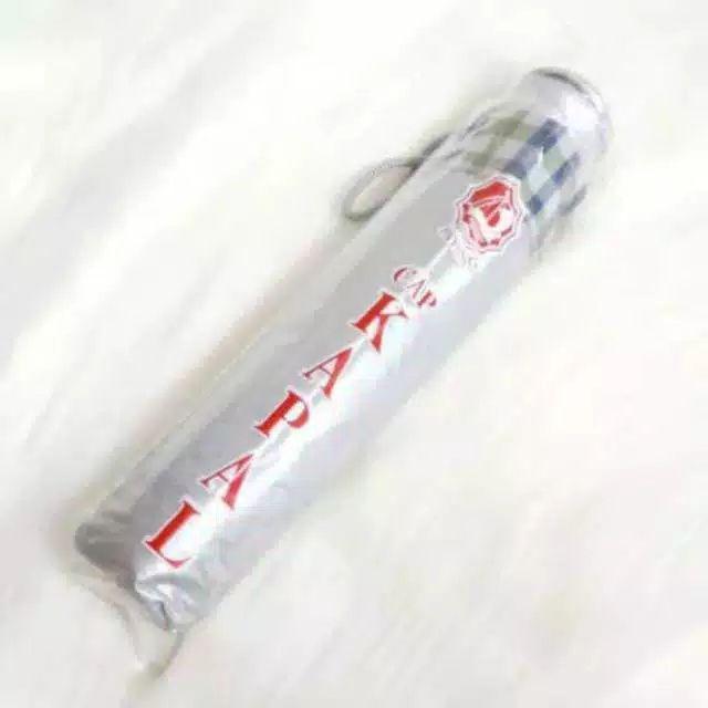 Chandrasurya Payung Lipat 3 Silver Motif Kotak Bagus Awet Murah Ekonomis Anti Panas Hujan Promosi