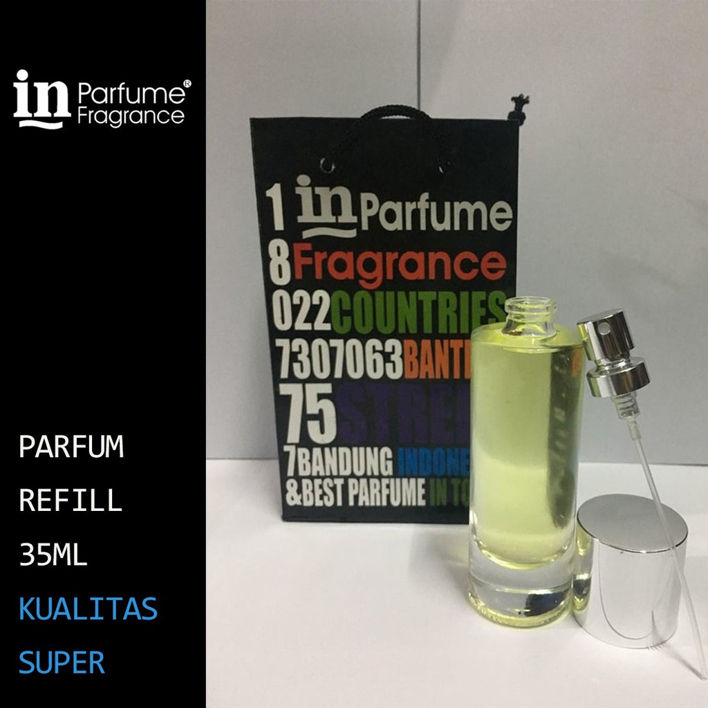 Inspired parfume fragrance inparfum parfum refill 35ml