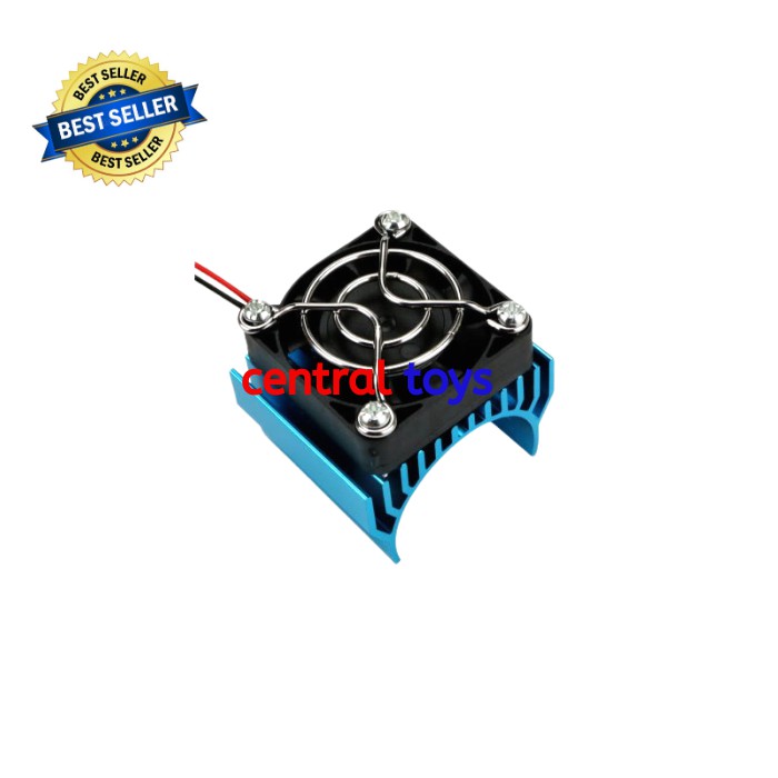 rc car motor heatsink fan cooling 540 550 3650 3660 HSP model rc car