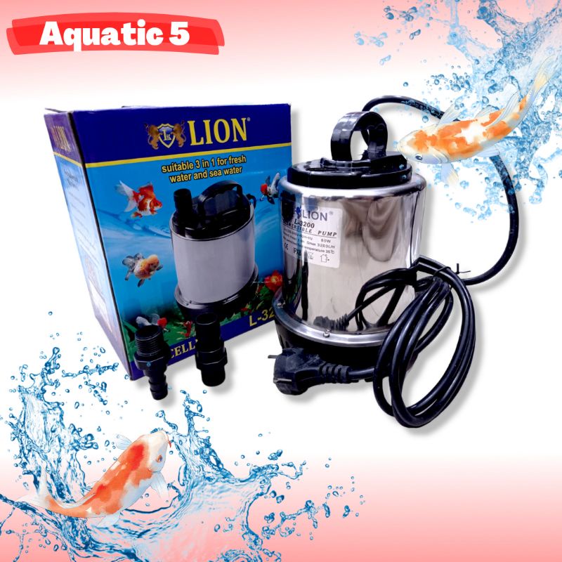 PROMO MURAH POMPA KOLAM AIR MANCUR LION L 3200