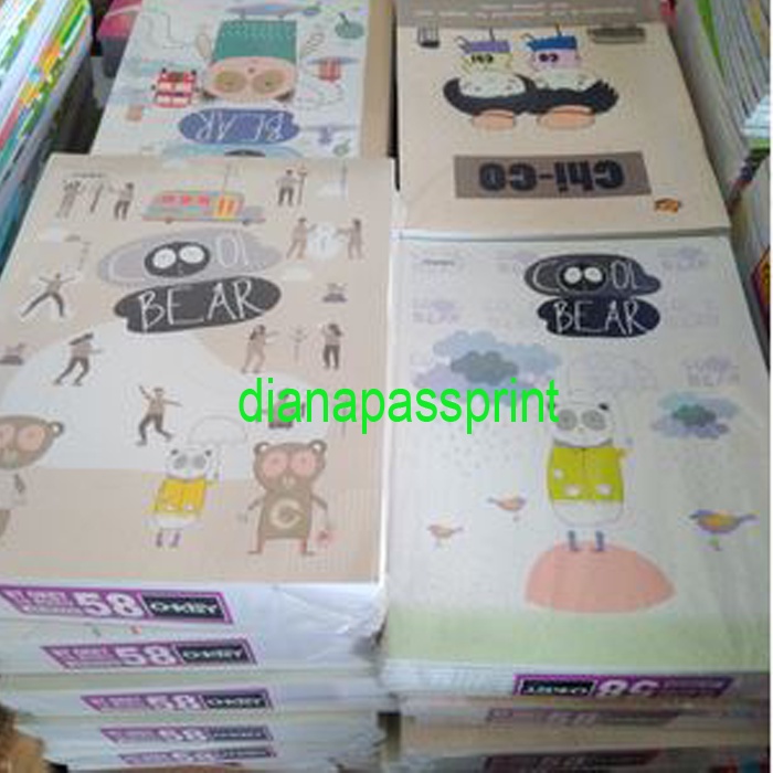 

Buku Tulis Oakey 58 lembar