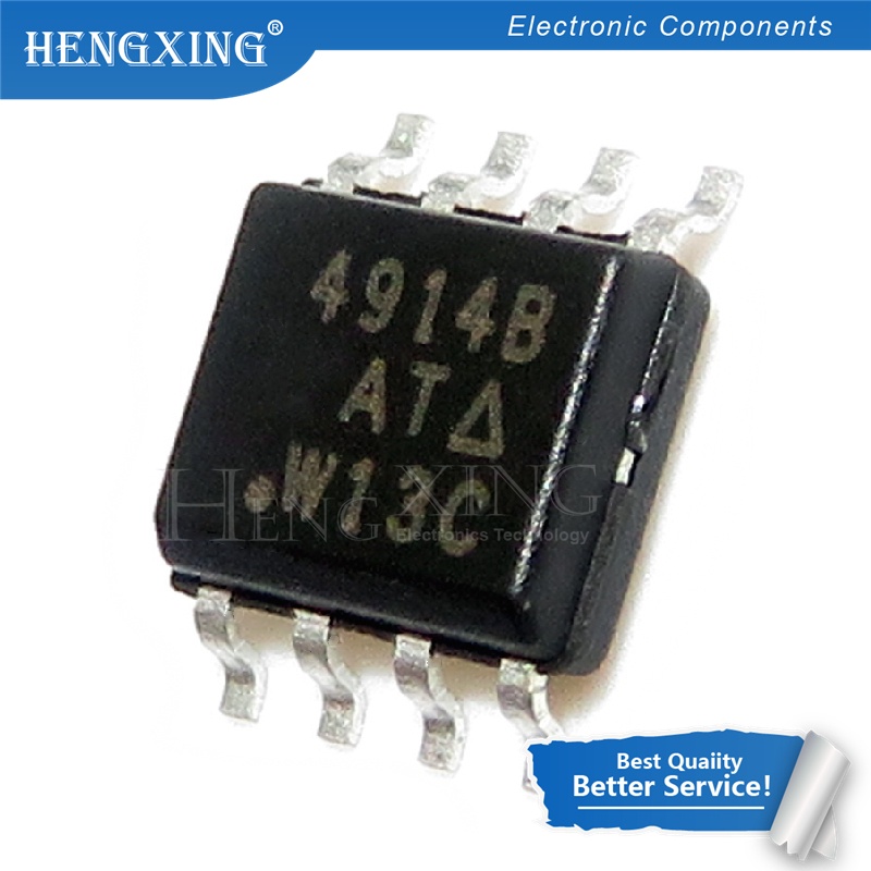 100pcs Ic SI4914BDY-T1-GE3 SI4914B 4914B SOP-8