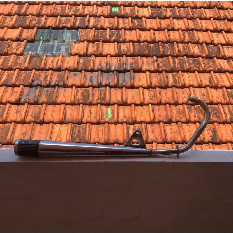 knalpot GL HM KEG ori 2nd not ntd