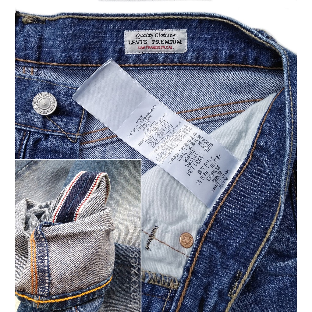 levi's japanese selvedge