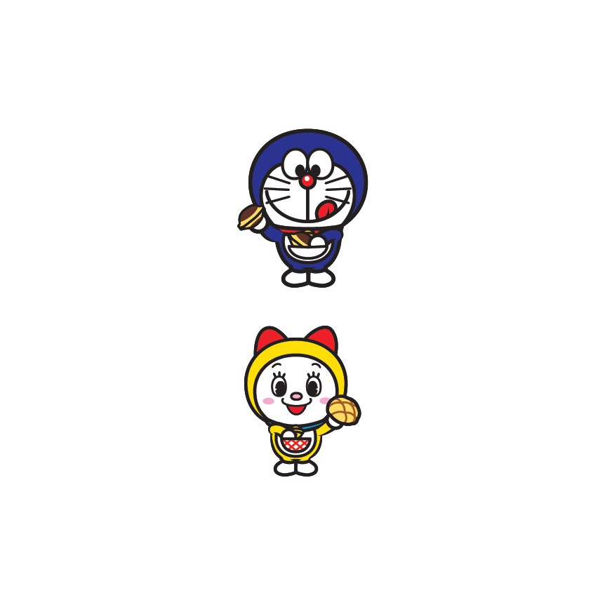 

POTATOO Doraemon Dorami Temporary Tatto Sticker