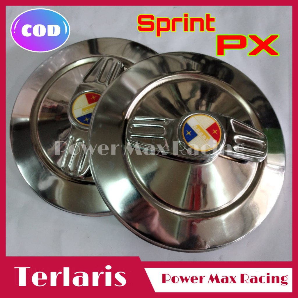 Wheeldop Velg Vespa Ring 10 dan 8 inc model Belimbing serta Vigano Sprint Super PX