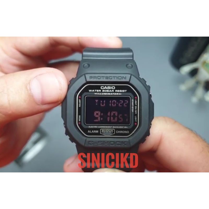 Jam tangan G Shock DW 5600MS Original garansi casio