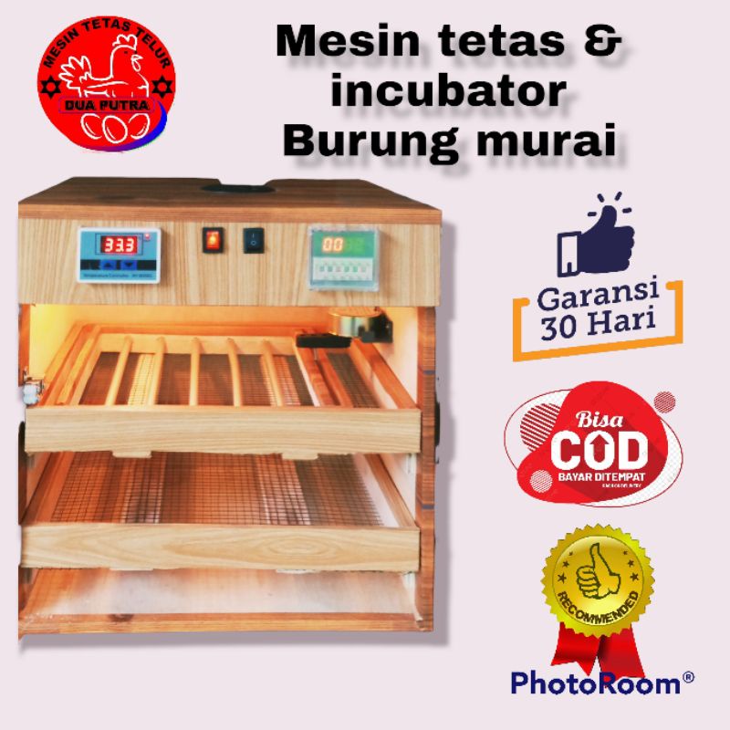 Mesin tetas otomatis + incubator telur burung