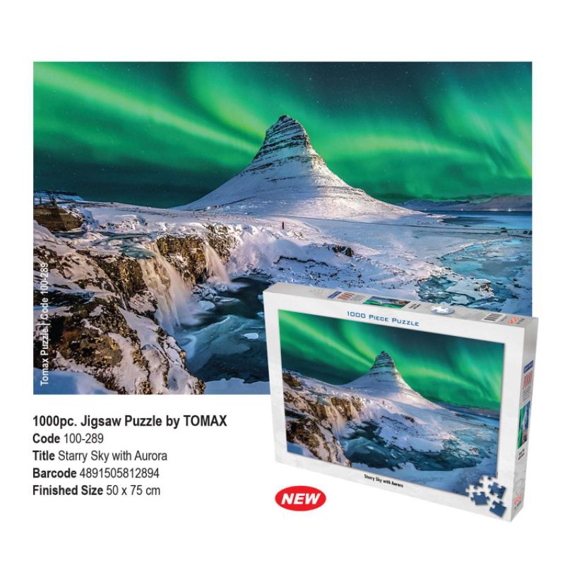 Puzzle Tomax 1000 pcs Starry sky with Aurora - Jigsaw puzzle 1000 pcs - Puzzle besar