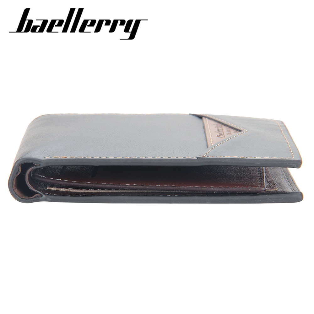 BAELLERRY DR072 Dompet Pria Bahan Kulit PU Leather Premium WATCHKITE WKOS