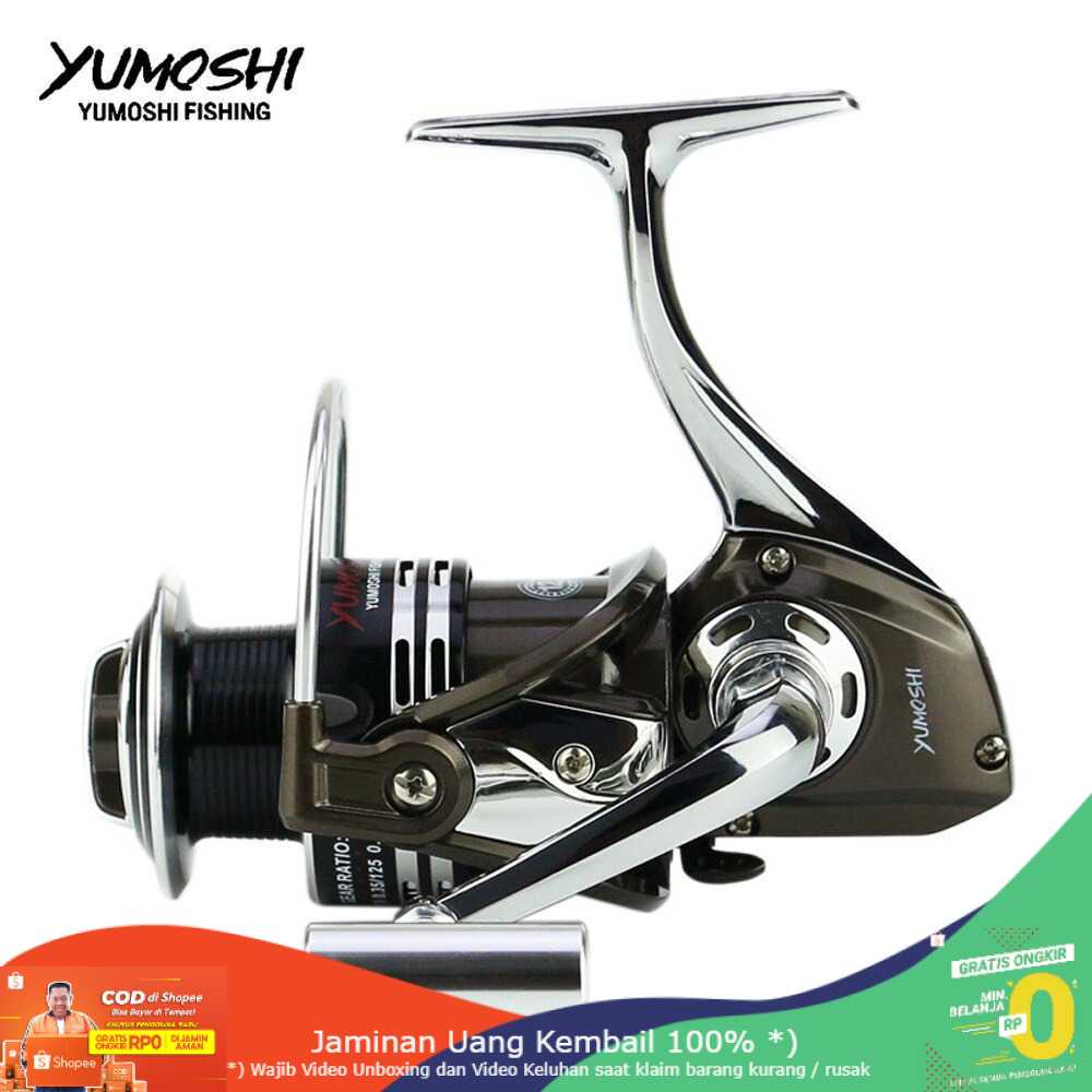 (BISA COD) RVOSTR YUMOSHI BY3000 Reel Pancing Spinning 12+1 Ball Bearing 5.2:1