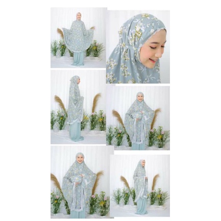 ReadyMukena rayon 2in1 by moscha hijab