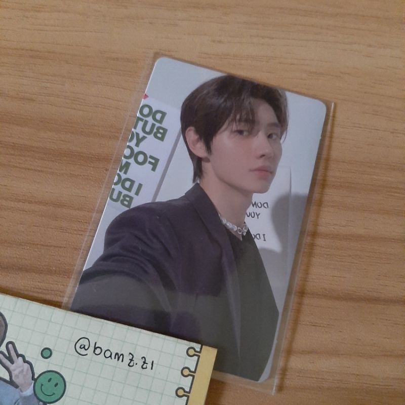 BOOKED sunghoon photocard pc enhypen dimmension answer no ver