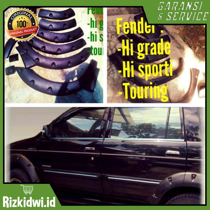 over Fender isuzu panther  Touring Elegan