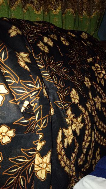 Kemeja Batik Lengan Panjang 021 Risna Batik Hrb026 Hem Batik Murah Seno Sogan Bakung Padi Manggar Md