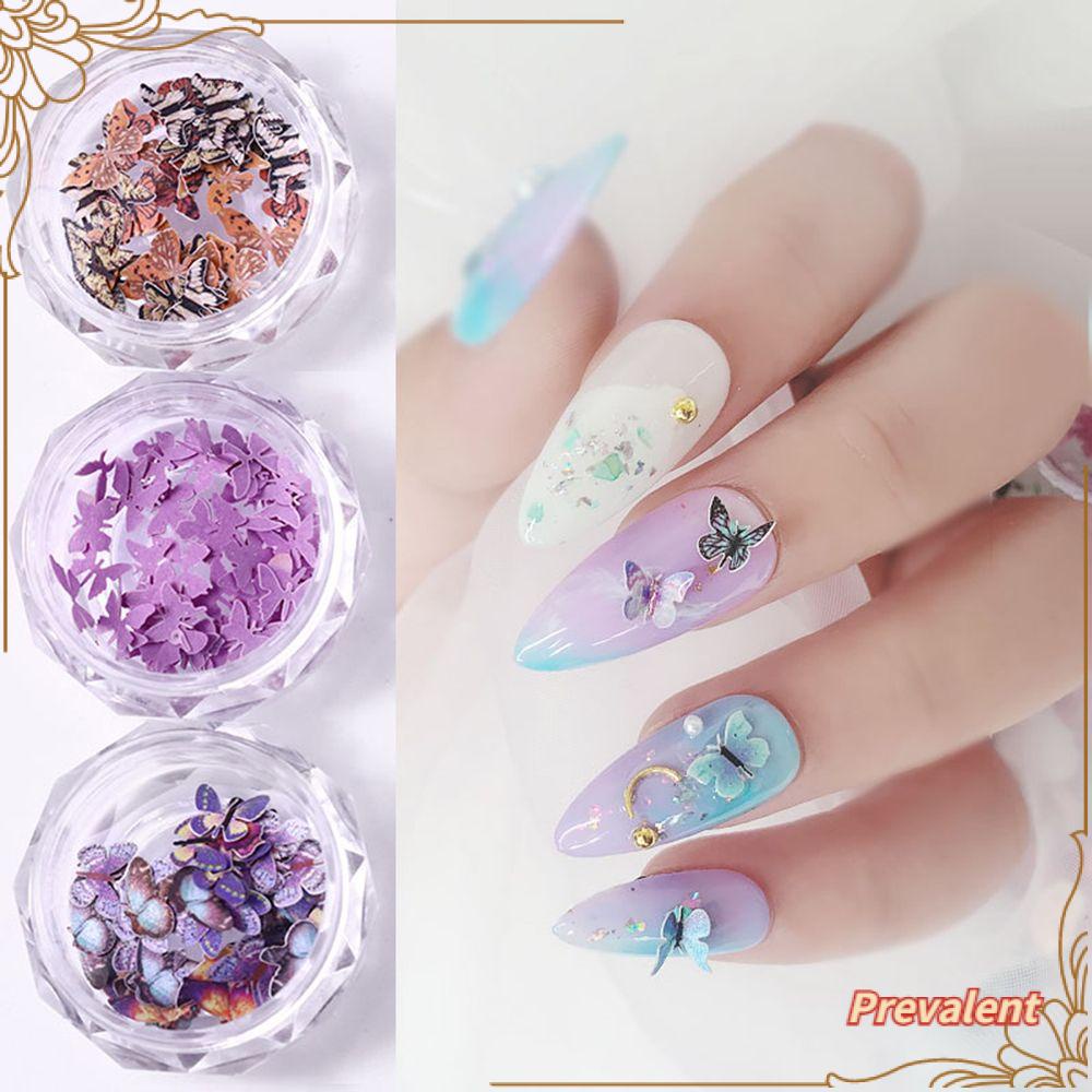 Sequin Serpihan Salju Untuk Dekorasi Nail Art