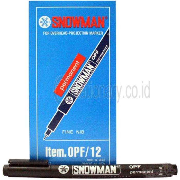 

Spidol OHP snowman F