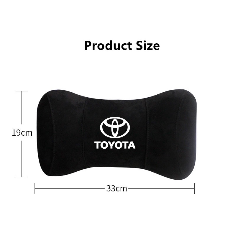 G-club Bantal Leher Memory Foam Lembut Nyaman Untuk Toyota Sienta Yaris Vios Camry Coroll