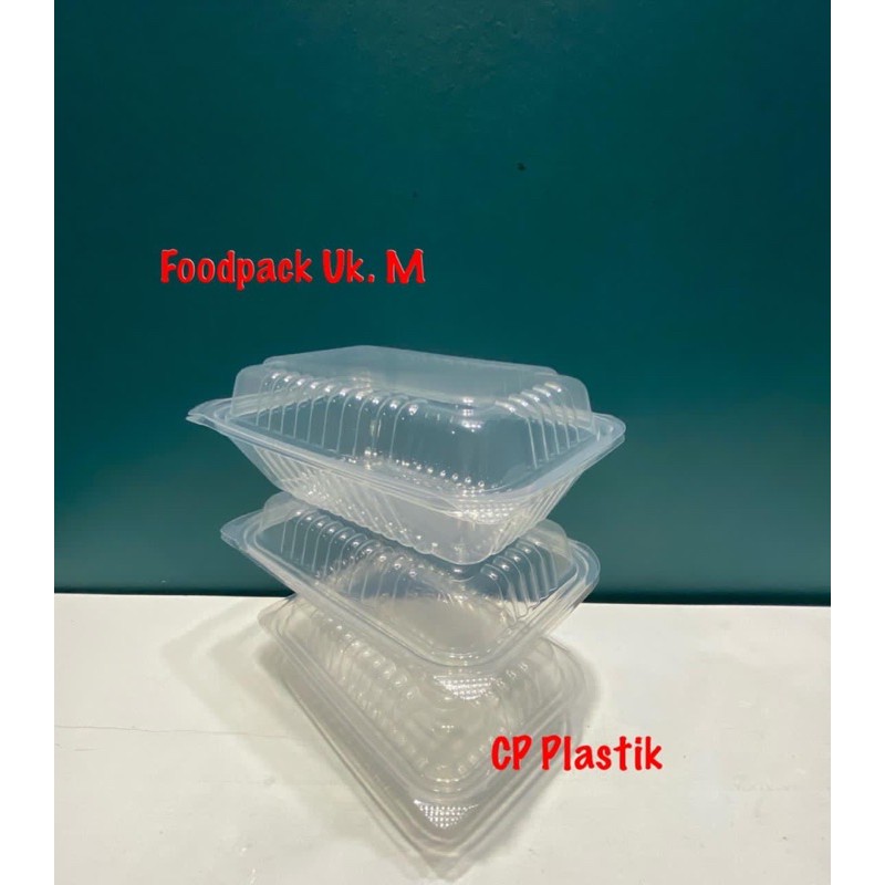 Mika Foodpack | Plastik Foodpack Kemasan Makanan Uk M (isi +/- 50 Pcs)