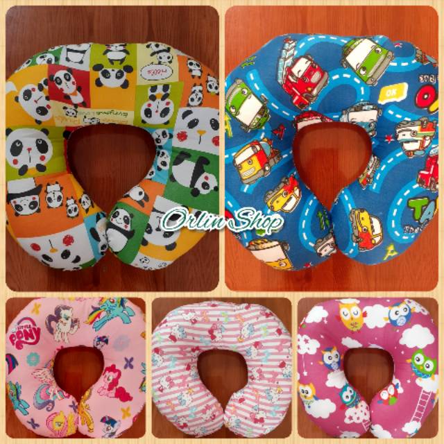 Bantal Leher Motif Anak