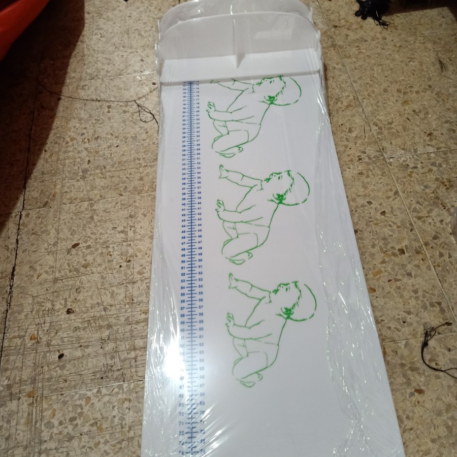 alat ukur tinggi badan bayi acrylic
