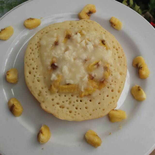 

Kue Serabi Rasa Pisang+Keju