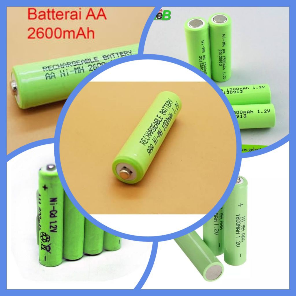 baterai A3 CAS BATEAI AAA CAS HIJAU