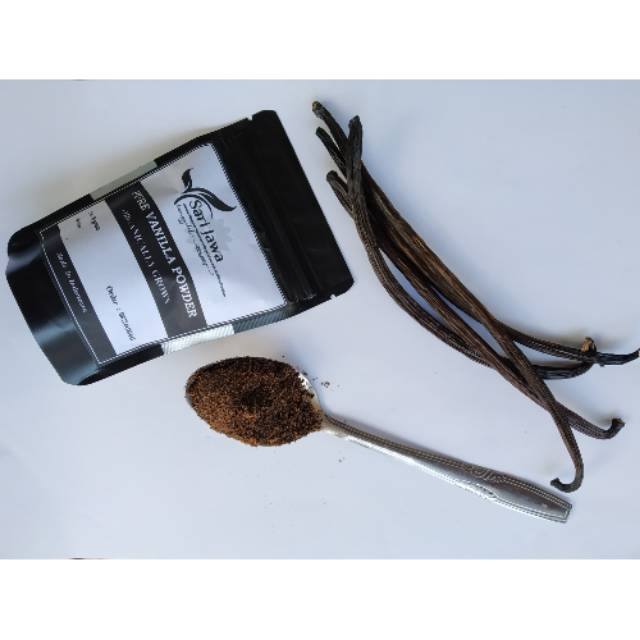 

Vanilla Powder Murni/Bubuk Vanilla Murni 50 gram