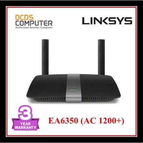 0c8s linksys ea6350 : ac1200+ dualband smart wi-fi wireless router grs 3thn hbwq