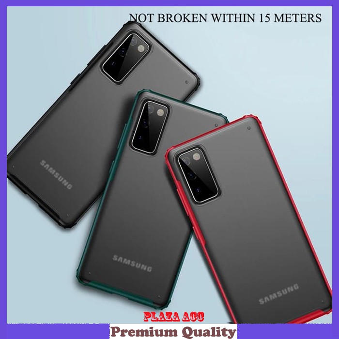 Case Samsung S20 FE - Casing Samsung S20 FE Case Frosted Cover Crack